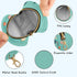 YETTASBIN Cat Paw Portable Pacifier Holder Case with Metal Hook Buckle & Zipper for Diaper Bag and Stroller, Versatile