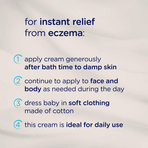 Baby Dove Soothing-Cream for Delicate Baby Skin - Eczema Care, No Artificial Perfume, Paraben Free, 5.1 oz