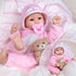 17" 3+ UOFTKIZ Baby Dolls Girl - Real Life Baby Doll, Soft Body Doll with Feeding Toy Kit, Gift for Grandparents