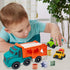 3 1-3 Set Aigitoy Pcs Toddler Car Toys for Years Old, Construction Vehicle Toys Carrier Tuck Includes Dump Truck, Mixer
