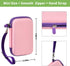 ALKOO Kids Toy Smartphone Case, Learning Toys Holder for Toddler Play Cell Phone, Pink