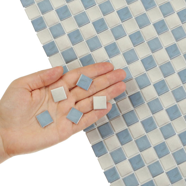 REDUCIO! 150 pcs, Dollhouse Flooring, 1:12 Scale Doll House Tiles, Miniature Checkerboard Floor,