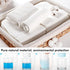 6 Pack 4-Layer Rayon Microfiber Inserts Liners for Adults Cloth Diapers for Incontinence Care, Washable Reusable Large