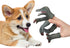 Dinosaur Toys Figure Set - Rubber Dinosaur Finger Puppets with Heads, Paws, and Feet, Bath Toys for Kids, 20pcs Finger