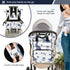 BOESI Backpack, Mommy Backpack Ink-wash Rabbit Diaper Bag Bag, Multifunctional Diaper Bag, Travel