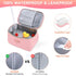 2 Pack, 6 8Oz, PIIOSER Breast Milk Cooler Travel Bag with Ice Fits Breastmilk Storage Bags Up to Insulated Small Baby