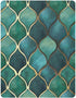 Haskirky 27 39 inches Green Gold Scales Baby Crib Sheets for Boys Girls Soft Breathable Elasticity Fitted Unisex Crib