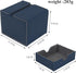 AEGIS GUARDIAN Card Deck Box with Dice Tray for MTG Cards, PU Leather Storage Box for 150+ Sleeved Cards