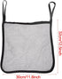 4Pcs Baby Stroller Bag, Oxford Hanging Mesh Organizer, 11.8"x12.5", Black