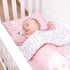 5 Set Set Sets JISEN Piece Crib Bedding for Girls Unicorns Baby Girl Bedding Crib Nursery Bedding - Crib Quilt Crib