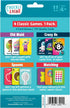 Chuckle & Roar - Classic Card Games 4pk - Ages 4 and up - Family Game Night - Old Maid, Crazy 8s, Spoons, Matching