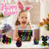ZMLM Scratch Paper Art Set, 60 Pcs Rainbow Magic Scratch Paper for Kids with 5 Wooden Stylus for Halloween Party Game