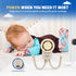 VZ Fans 3 Baby Safe Portable Fan, Battery Operated Fan, Stroller Fan, Handheld Fan, Rechargeable USB-C, Speeds, Mini