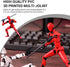 Updated Assembly 6 Pack T13 Action Figures, Titan 13 Dummy Robot Toy Set, Birthday Gift for Kids