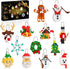 Nubee Christmas Ornaments Building Kit, Christmas Tree, Wreath, Santa, Snowman, Gingerbread, Reindeer, Nutcrackers,