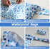 Waterproof Wetbag, Wet Bags for Baby Cloth Diapers and Soiled Clothes, Reusable Wet Bag for Swimsuit and Towels