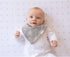 Chevron Blue/Grey Fitted Jersey Cotton Crib Sheet by Ziggy Baby
