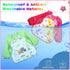 JaGely Kids Art Smocks Toddler Smock Waterproof Painting Aprons Children Apron with Long Sleeve Washable Bib for Baby
