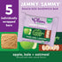 Plum Organics Jammy Sammy Snack Bars - Apple, Kale, Oatmeal, 1.02 oz Bars, Pack of 30, Organic Toddler Snacks