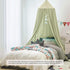 Bunnikins & Clover Bed Canopy for Girls Boys Bedroom Decor, Round Dome Mosquito Net for Baby Crib, Nook Castle Game