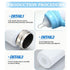 TrelaCo 4 Pcs Sublimation Baby Bottle, 8 oz Sippy Cups with Handle, Sublimation Blank Kids Stainless Steel Tumblers