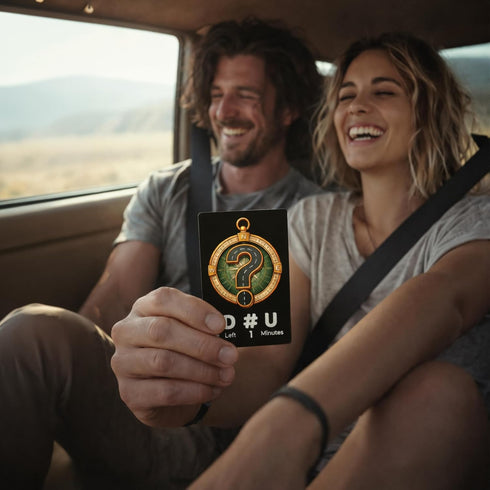 Destination Unknown: Urban Explorer The Road Trip Adventure Card Game | Travel Game for Couples, Friends & Families |