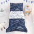 4 Pieces Dinosaur Toddler Bedding Set for Boys, Soft Breathable Toddler Comforter