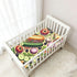 CZXW 52" 28" Vegetables and Sandwiches Crib Sheets Fitted x Natural Cotton Soft & Breathable for Baby Crib Mattress