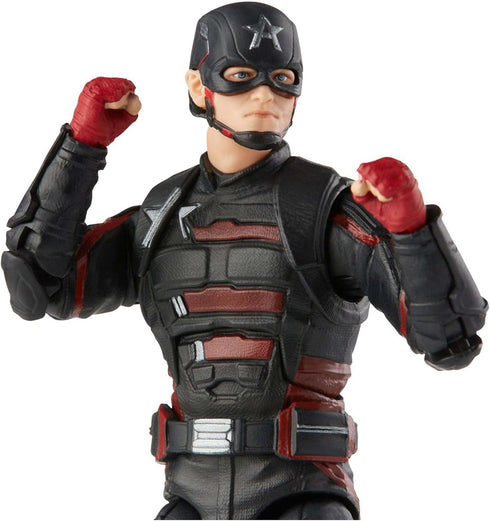 Marvel Legends Series 6-Inch Action Figure Toy U.S. Agent with 2 Accessories, for Kids Ages 4 and Up