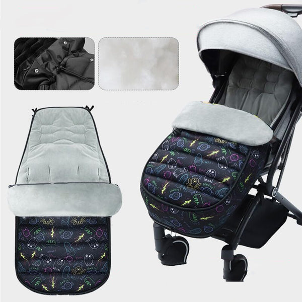 Suonady Winter Cold Universal Bunting Bag for Baby Toddler,Mat Keep Warm and Detachable,Waterproof