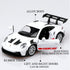 1/36 Scale Porsche 911 GT3 RS Diecast Car Models, Pull Back Vehicle, Gift for Boys and Girls