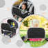 MENZOKE Kids Travel Tray for Toddler Car Seat, Toddler Gift for Boy Activities with Dry Erase Board & iPad Holder