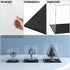 CANCLEAR 8-inch Acrylic Display Case for Collectibles and Toys, Versatile Clear Acrylic Display Box with Black Base