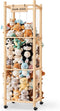 WORLDMX Stuffed Animal Zoo Organizer with Wheels Extra Large Plush Storage Cage, Stuffed