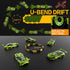 GoolRC Remote Control Drift Car, 1/16 2.4GHz 4WD Race Car with Replaceable Tires and LED Light