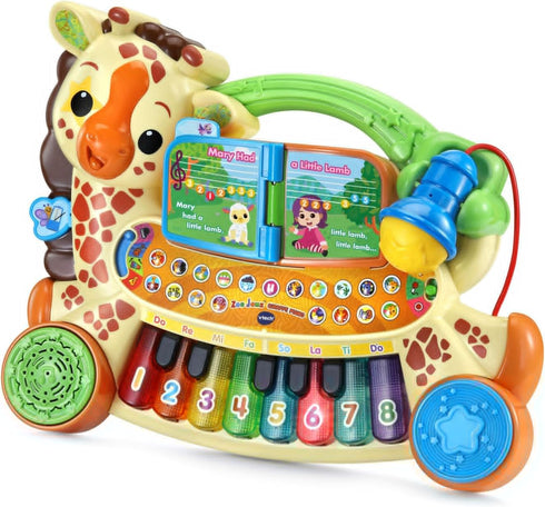 VTech Giraffe Piano - Interactive Zoo Jamz Musical Toy