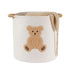 Large Blanket Baskets for Living Room, Teddy Bear Baskets Toy Storage Basket