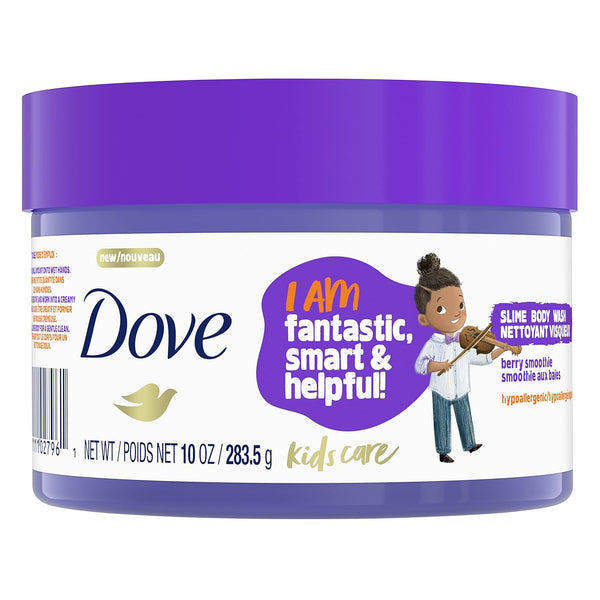 Dove Kids Care Slime Body Wash - 10 oz Berry Smoothie Hypoallergenic Skin Care for Kids