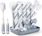 Termichy Baby Bottle Drying Rack: Vertical Bottle Dryer Rack Holder with Brushes