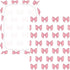 CZXW 52" 28" Pink Bows Crib Sheets Fitted x Natural Cotton Soft & Breathable for Baby Crib Mattress