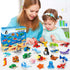 DULEFUN 25pcs 6+ Building Blocks Bricks Party Favors Toys for Kids Marine Animals Block for Classroom Prizes Birthday