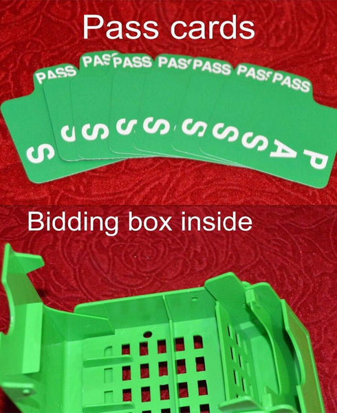 BabyFoxy Set 4 Set Jranter of Bridge Bidding Boxes for Bridge Game- of Four Bridge Bidding Boxes Premium Bridge kit