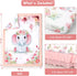 Set Set Set, Baby Crib Bedding for Girls, Soft Bedding with Comfort, Crib Skrit, Crib Sheet, Infant & Toddler Nursery