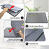 QCFDLCX 6 1000 Folding Puzzle Board with Sorting Trays and Felt Mat,for Storage and Saver, Non-Slip Surface,for Puzzle
