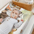 Woodland Animal Friends Changing Pad Cover for Baby Girl Boy, Natural Forest Diaper Change Table Covers