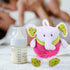 TOYANDONA Insulated Bottle Cover with Plush Stuffed Elephant Sleeve Portable Feeding Bottle Warmer Bag Soft Protective