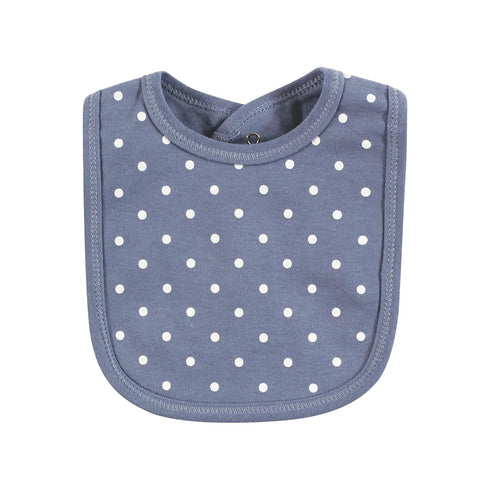 Touched by Nature Unisex Baby Organic Cotton Bibs - Bubblegum Floral, One Size