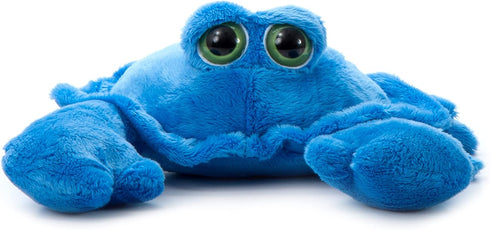 9 inches The Petting Zoo Crab Stuffed Animal, Gifts for Kids, Bright Eye Ocean Animals, Blue Crab Plush Toy