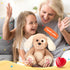 30 Heartbeat Puppy Recordable Dog Stuffed Animals sec Heart Voice Recorder Plush Toy Stuffed Animal Soft Fuzzy Doll
