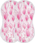 Bulletgxll Set 4, Valentine Heart Pattern Unisex Baby Burp Cloths of Soft Absorbent Organic Cotton Muslin Burping